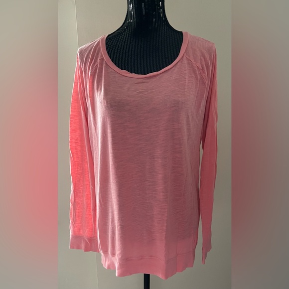 PINK V/S Bright Orange Sleep Top Size Large - Picture 1 of 11